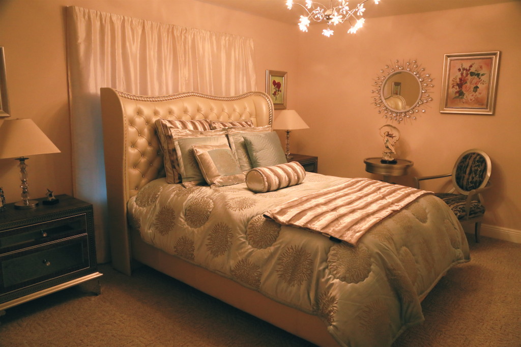 Sophia's perfectly designed bedroom 